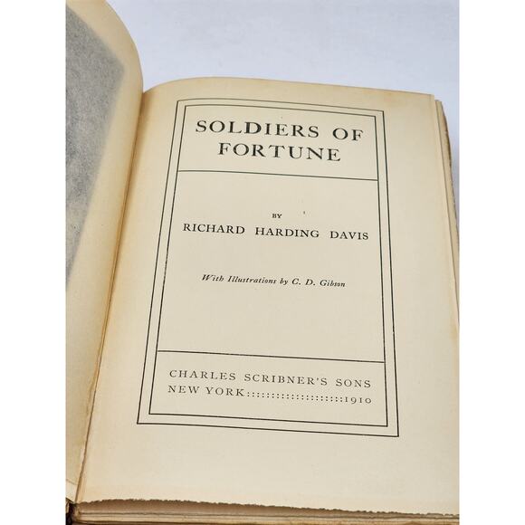 Soldiers Of Fortune By Richard Harding Days Antiquarian Antique 1910 - Picture 8 of 11